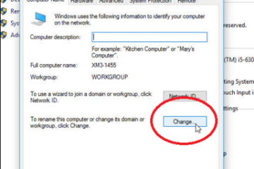 Como mudar o nome do computador (Windows 10)
